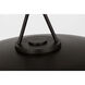 Richard June Liora 1 Light 20.3 inch Aged Iron Pendant Ceiling Light