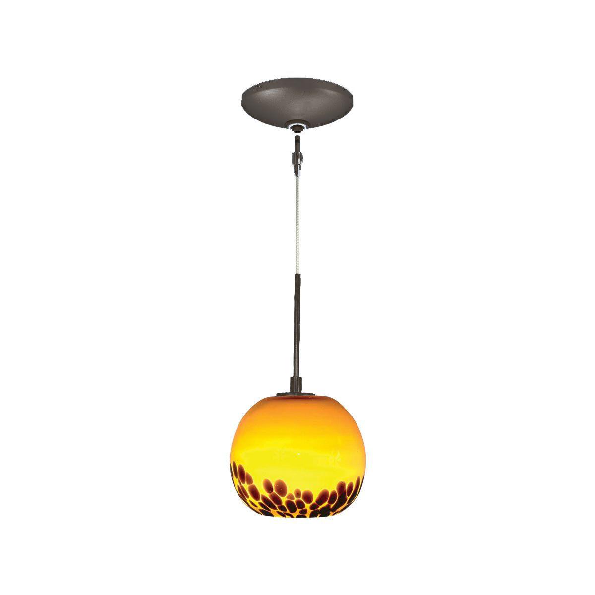 Envisage VI 1 Light 5 inch Bronze Mini Pendant Ceiling Light