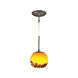 Envisage VI 1 Light 5 inch Bronze Mini Pendant Ceiling Light