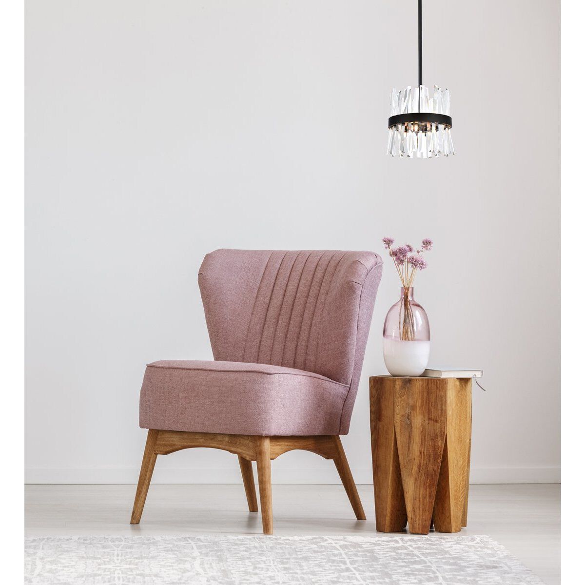 Serephina 6 Light 12 inch Black Pendant Ceiling Light