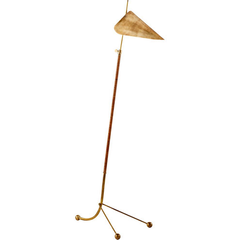 AERIN Moresby 56 inch 60.00 watt Hand-Rubbed Antique Brass Floor Lamp Portable Light