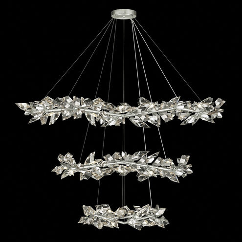 Foret 35 Light 71 inch Silver Pendant Ceiling Light