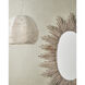 Chadee 41 X 35.25 inch Whitewash Mirror