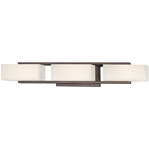 Facet 3 Light 25.25 inch Tuscana Bath Bar Wall Light