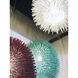 Urchin 1 Light 13 inch Aqua Velvet Pendant Ceiling Light