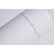 Brentwood LED 4.6 inch Matte White Flush Mount Ceiling Light