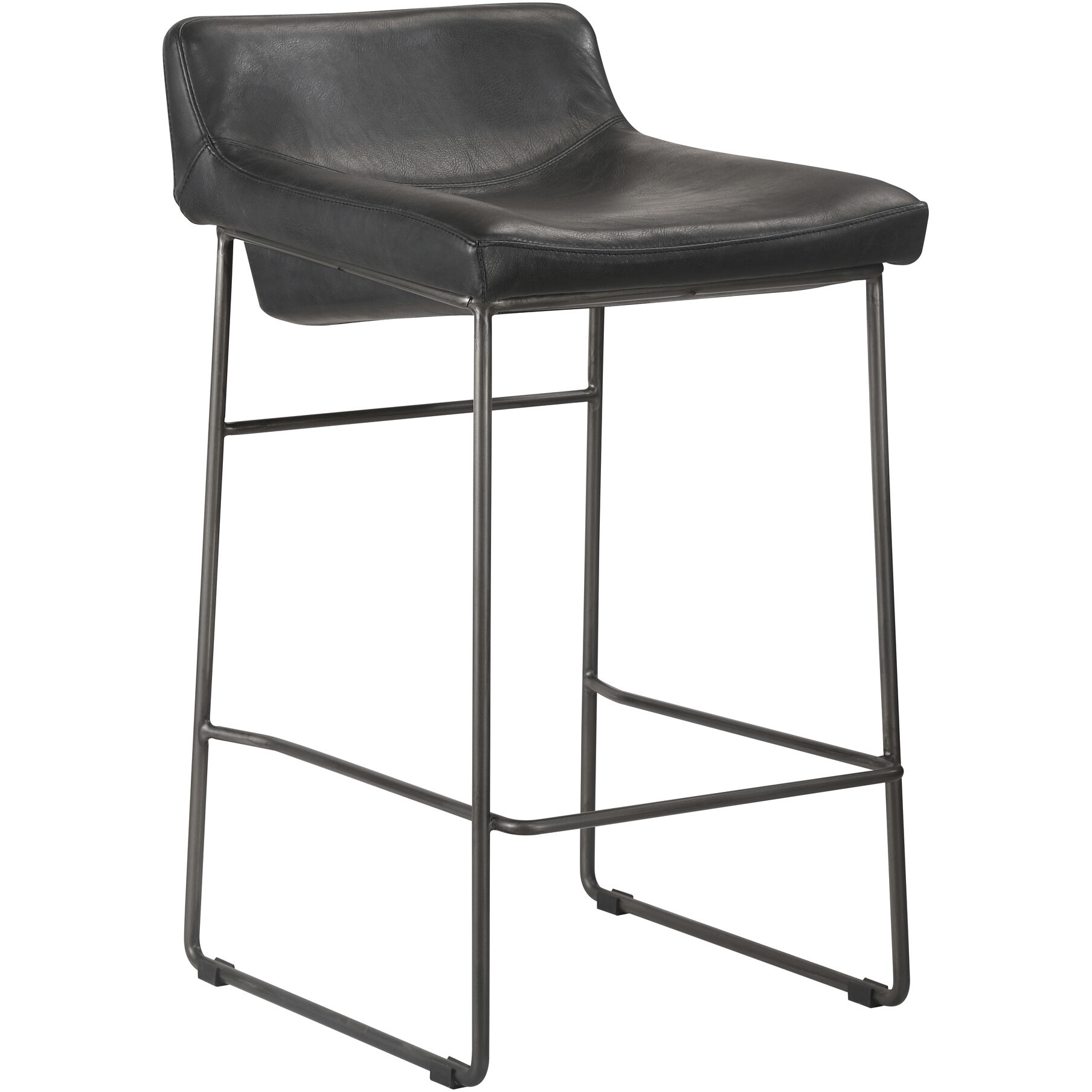 Starlet 32 inch Black Counter Stool