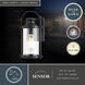 Winfield LED 11.5 inch Matte Black Outdoor Wall