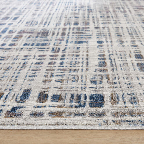 Darica 130 X 94 inch Blue Rug in 8 x 11