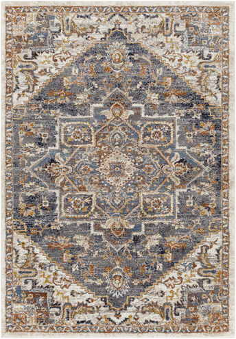 Tuscany 87 X 63 inch Medium Grey Rug, Rectangle