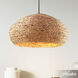 Cambria 3 Light 24 inch Matte Black Pendant Ceiling Light, Extra Large