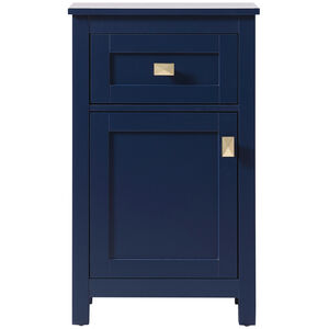 Adian Blue Bathroom Storage Cabinet