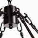 Decamp 47.24 inch Black Chandelier Ceiling Light
