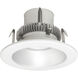 Cobalt Click Haze/Matte Powder White Recessed Retrofit