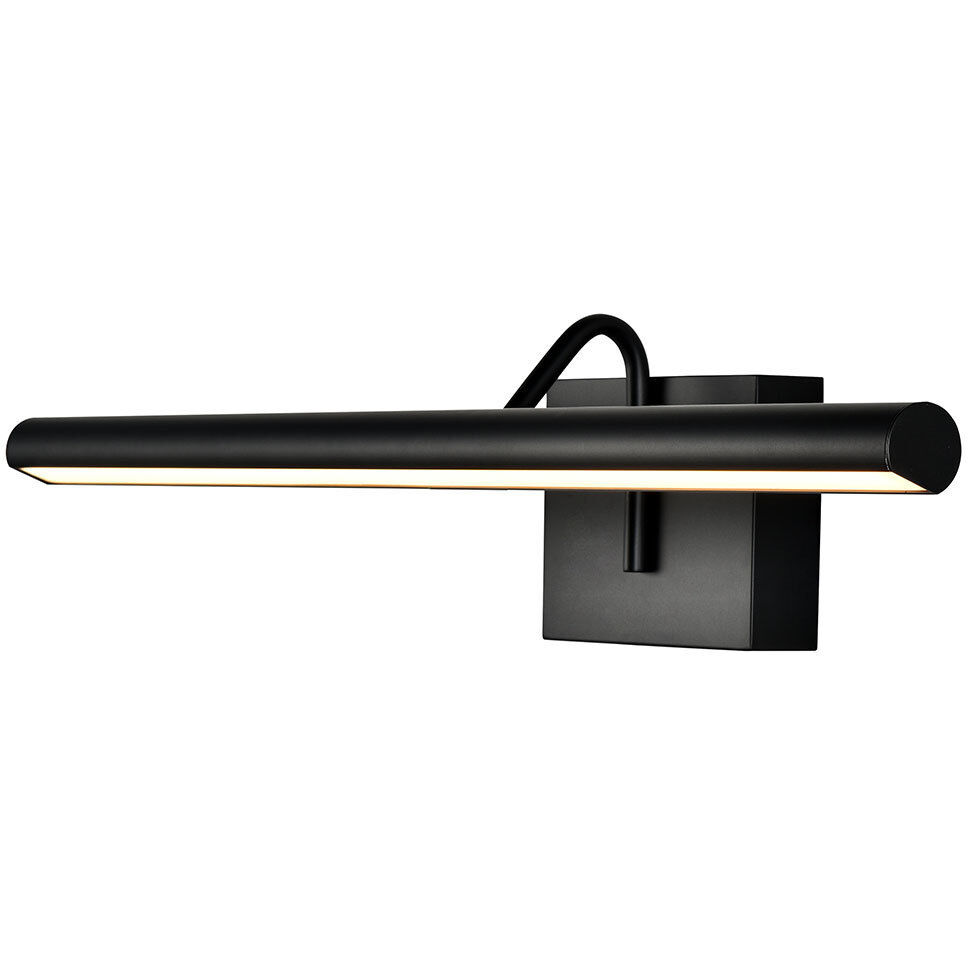 Procyon 24 inch Black Bathroom Vanity Light Wall Light