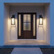 Sean Lavin Sesha 20 inch Textured Black Outdoor Wall Lantern