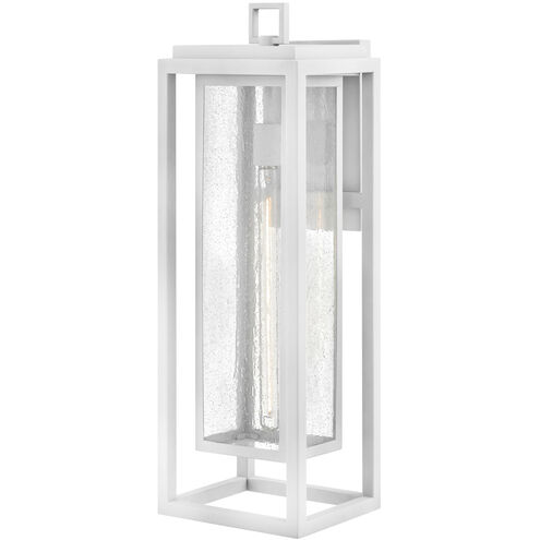 Coastal Elements Estate Series Republic 1 Light 27 inch Textured White Outdoor Wall Mount