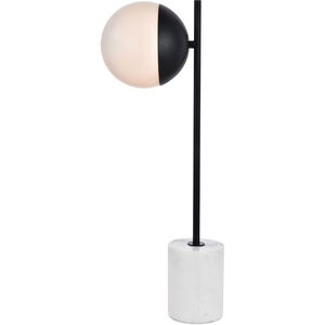 Oyster Bay 22 inch 40 watt Black Table Lamp Portable Light