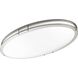 LED CTC COMM LED 18 inch Brushed Nickel Flush Mount Ceiling Light, Progress LED