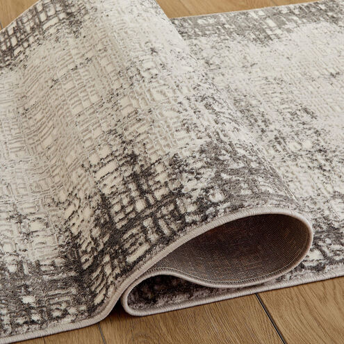 Greta 94 X 32 inch Silver Rug in 2 x 8