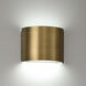 Pocket LED 7 inch Aged Brass Bath Vanity & Wall Light, dweLED