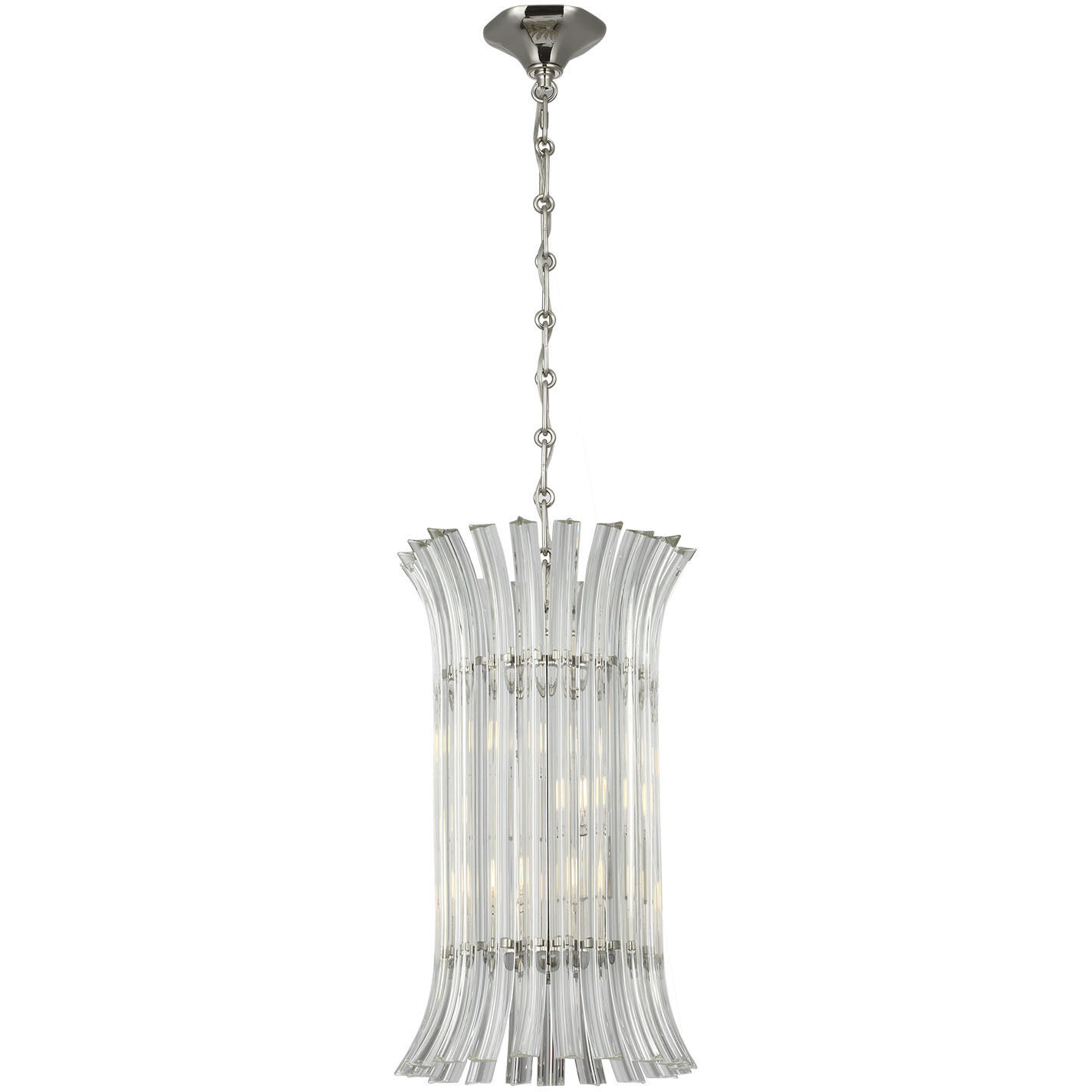 AERIN Rhine LED 12 inch Polished Nickel Pendant Ceiling Light