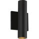 Lorna Wall Sconce Up/Down Light Wall Light in Black