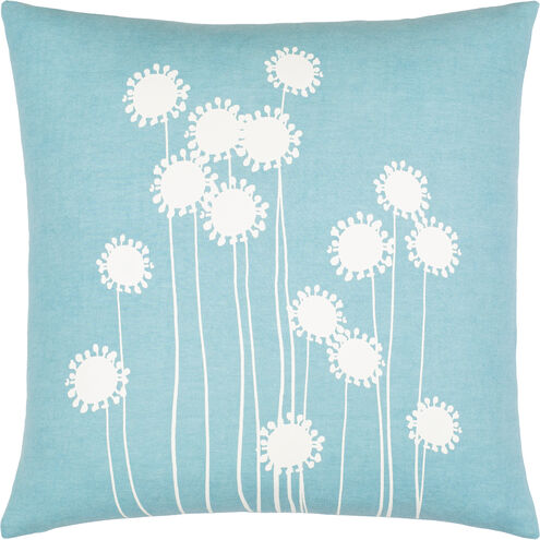 Lachen 20 inch Teal Pillow Kit in 20 x 20, Square