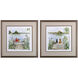 Waterside Green and Blue Framed Art, Propac