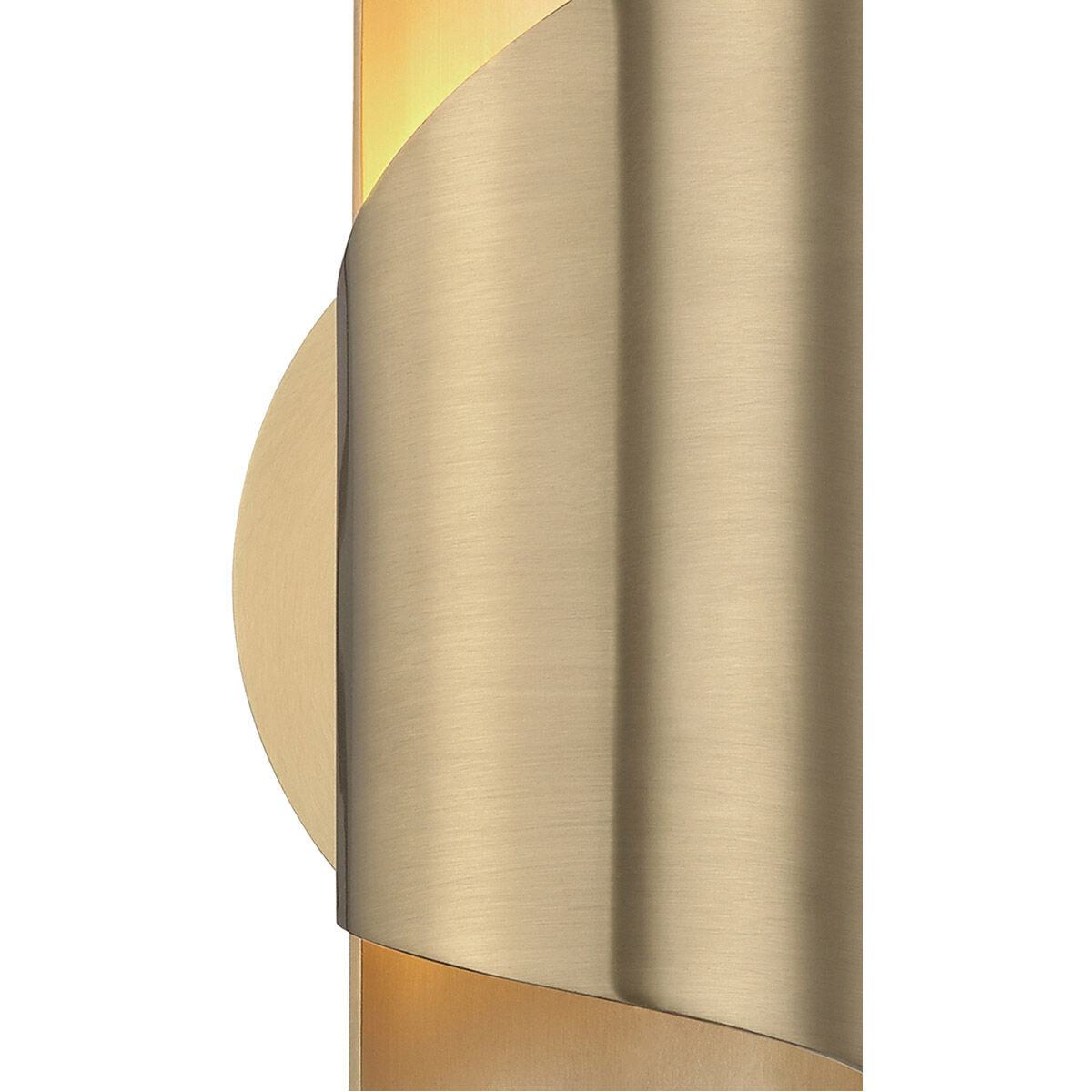 Evie LED 5 inch Aged Brass ADA Wall Sconce Wall Light