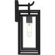 Jayce 1 Light 14.5 inch Matte Black Outdoor Wall Lantern