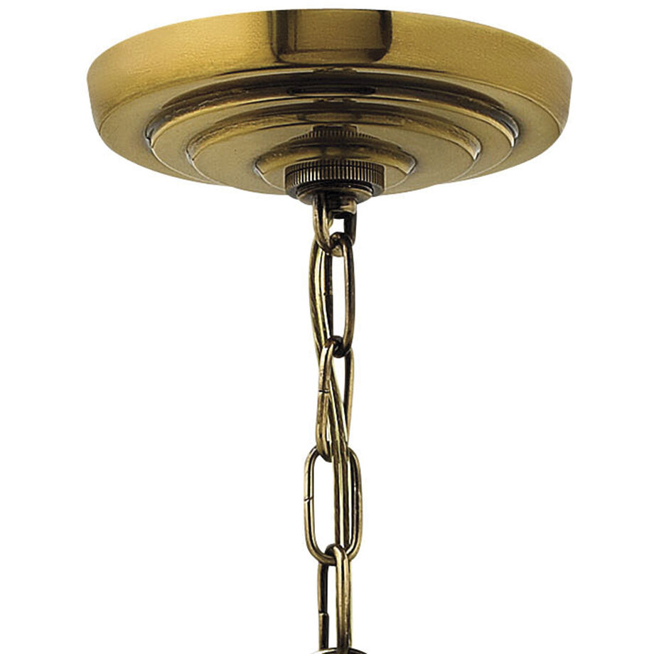 Cambridge 5 Light 25.25 inch Burnished Brass Indoor Chandelier Ceiling Light