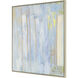 Sussex Multicolor and Gold Leaf with Champagne Canvas Art