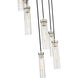 Beau 7 Light 18 inch Brushed Nickel Chandelier Ceiling Light