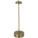 Kelly Wearstler Sene 12.25 inch 1.5 watt Museum Brass Rechargeable Table Lamp Portable Light