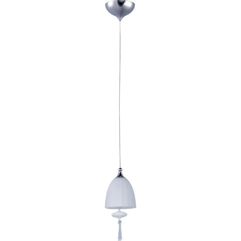 Chute 1 Light Polished Chrome Mini Pendant Ceiling Light