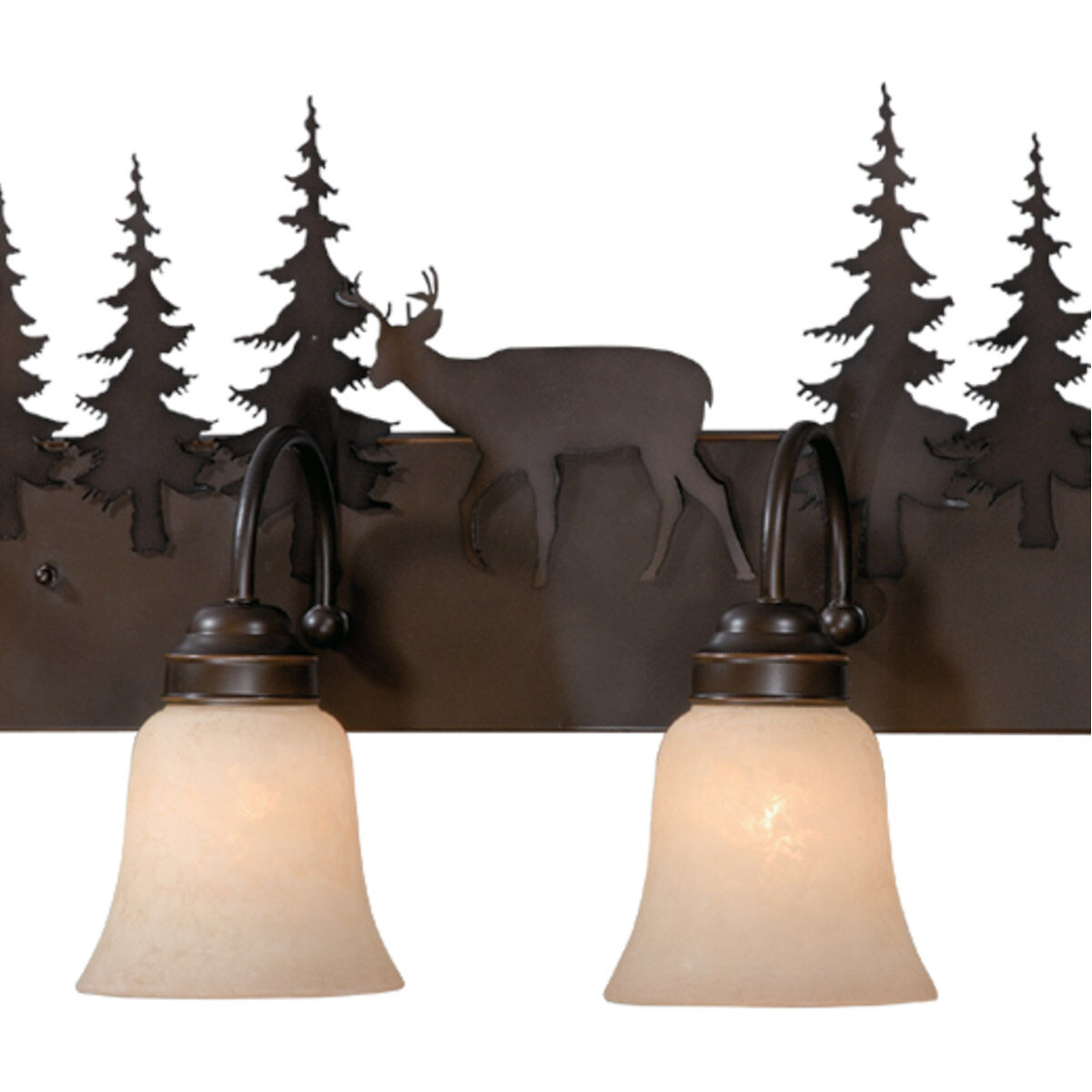 Bryce 4 Light 33 inch Burnished Bronze Bathroom Light Wall Light