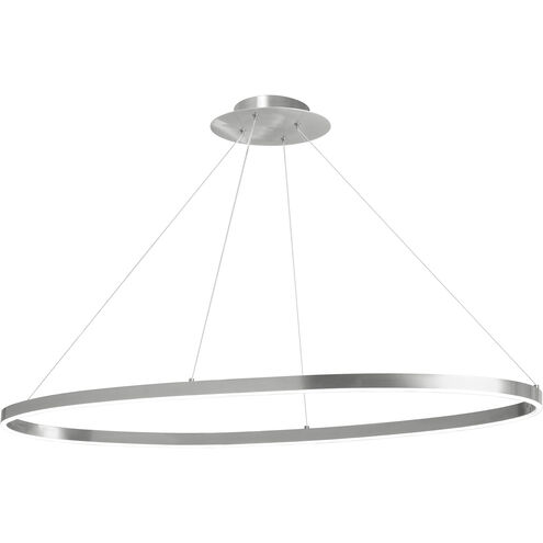 Circulo LED 44 inch Silver Chandelier Ceiling Light