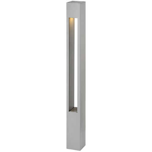 Atlantis 12v 4.00 watt Titanium Landscape Path Bollard, Square