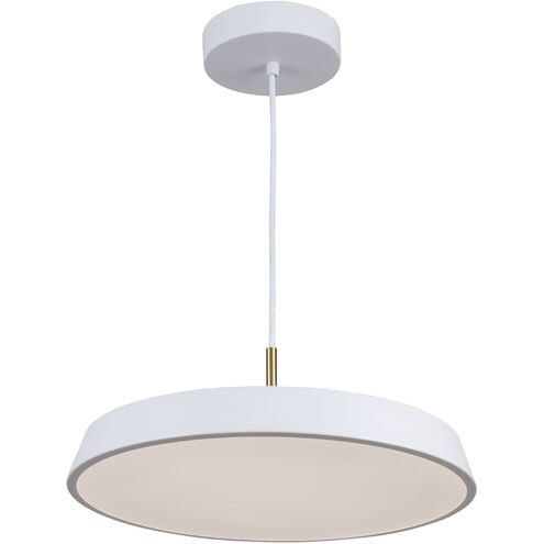 Lexi LED 16 inch White Pendant Ceiling Light