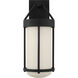 Richard June Otis 1 Light 22 inch Textured Black Outdoor Wall Light