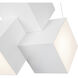 Tetra LED 11.38 inch White Pendant Ceiling Light