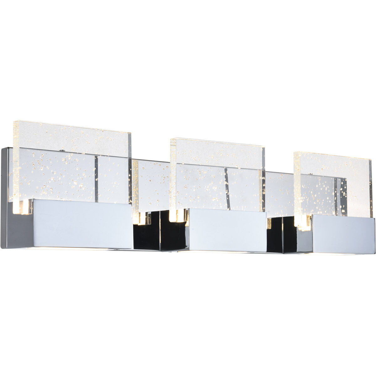 Pollux LED 22.04 inch Chrome Wall Sconce Wall Light