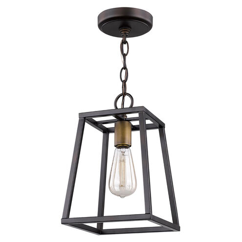 Tiberton 1 Light 8 inch Oil Rubbed Bronze Pendant Ceiling Light