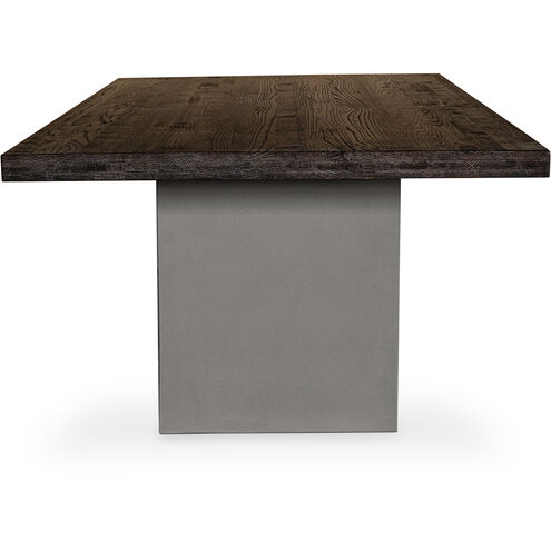 Kaia 94.5 X 47.25 inch Grey Dining Table