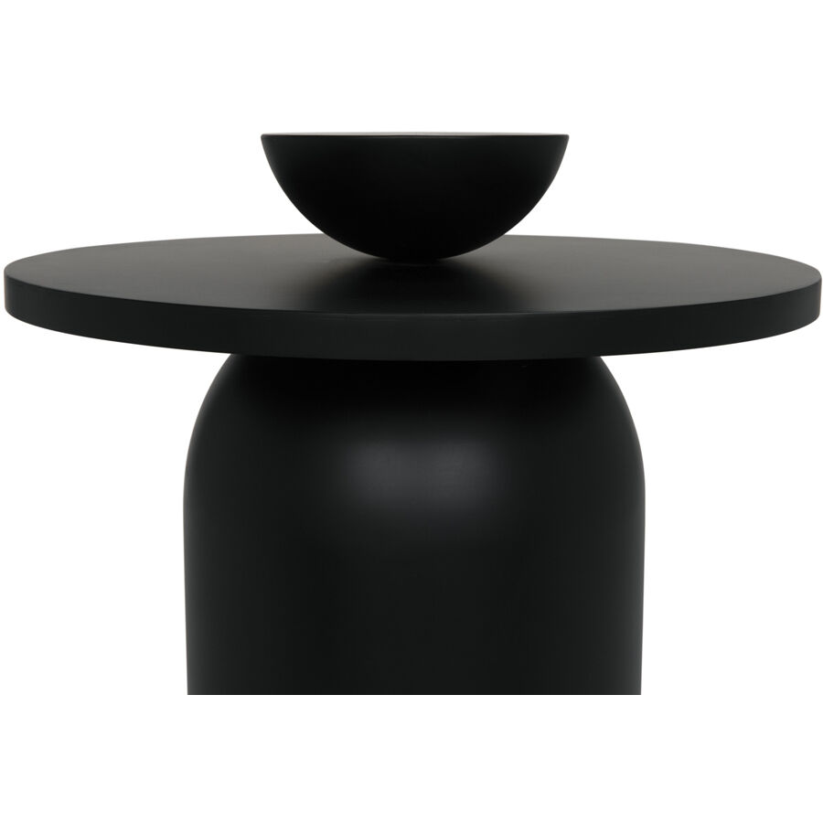 Arabella 26 X 20 inch Matte Black Side Table