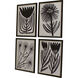Florals Collection Black Framed Art