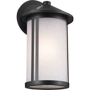Lombard 1 Light 16.5 inch Black Outdoor Wall Sconce, Large