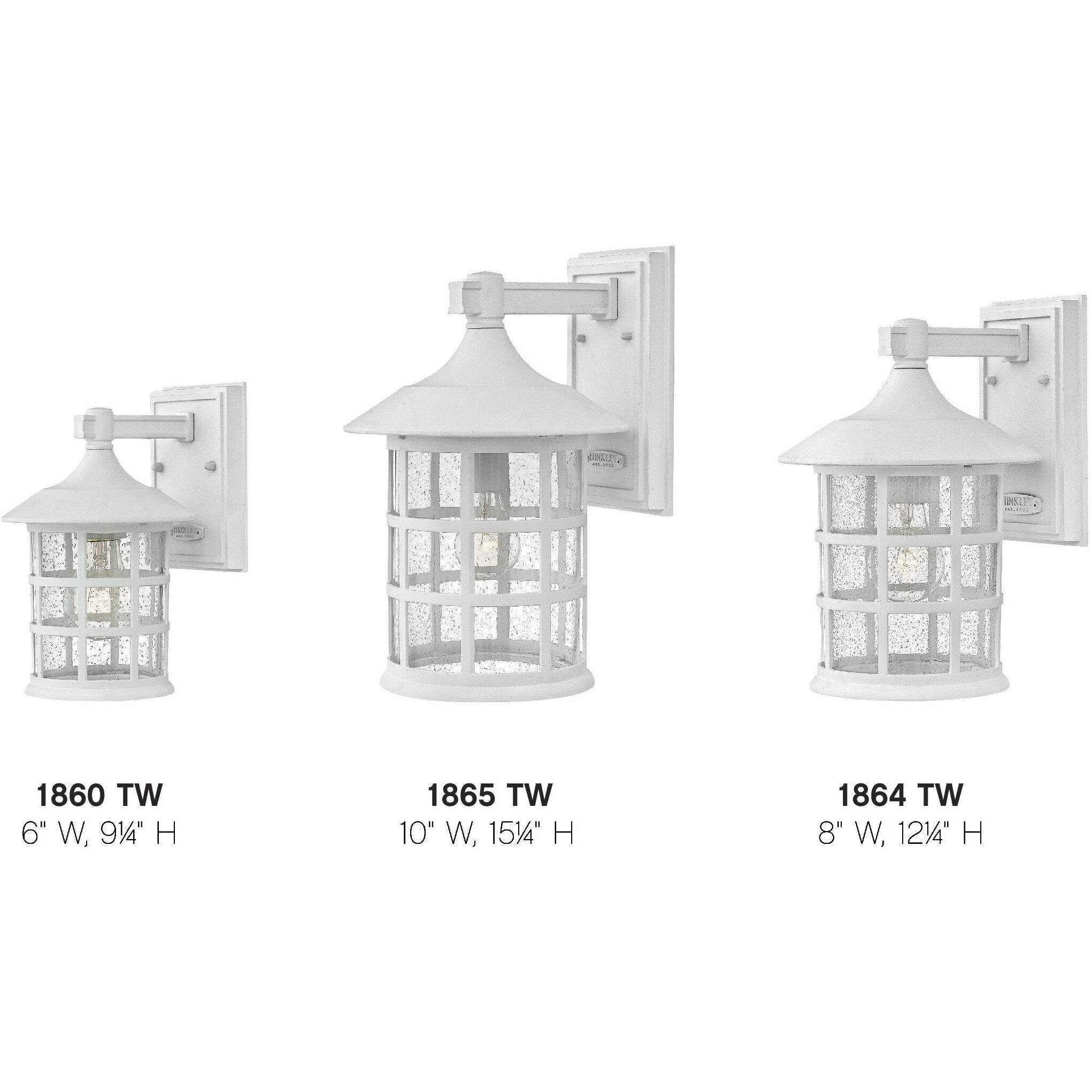 Freeport Coastal Elements Outdoor Wall Mount Lantern in Textured White