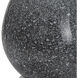 Nebula 26 inch 150.00 watt Black and White Speckled Glaze Table Lamp Portable Light